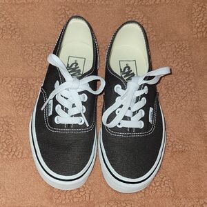 Vans Black Canvas Sneakers